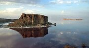 توقف روند نزولی تراز آب دریاچه ارومیه