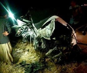 ۳ کشته و ۶ مصدوم طی دو تصادف جاده ای در کهگیلویه و بویراحمد +عکس