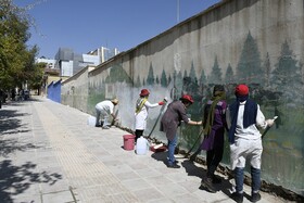 آغاز بکار اولین جشنواره ملی دیوارنگاری در یاسوج