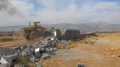 رفع تصرف ۵۲ هکتار از بستر رودخانه "بشار" یاسوج