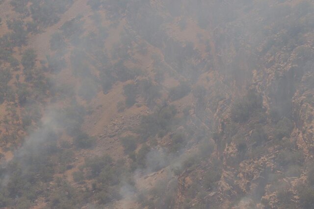 استاندار کهگیلویه و بویراحمد جهت بررسی وضعیت آتش سوزی جنگلها عازم گچساران شد