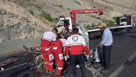 جانباختن مدیرکل امور عشایر کهگیلویه و بویراحمد، همسر و ۲ فرزندش در تصادف +عکس