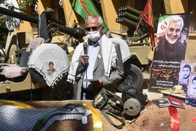 نمایشگاه هفته دفاع مقدس در دانشگاه علوم پزشکی برگزار شد