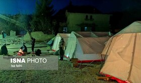 سرمای شدید و اسکان نامناسب زلزله‌زدگان سی‌سخت بسیار نگران کننده است