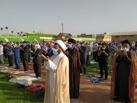 برگزاری نماز باشکوه عید سعید فطر در دهدشت