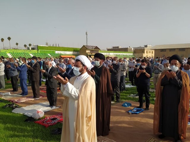 برگزاری نماز باشکوه عید سعید فطر در دهدشت