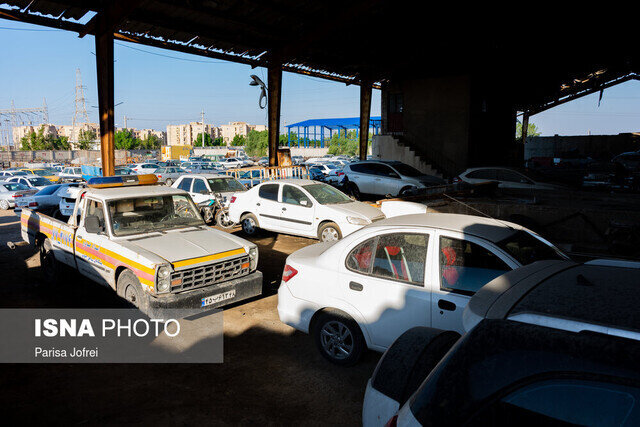 اجرای طرح ترخیص خودرو های رسوبی از پارکینگ ها در استان کهگیلویه و بویراحمد