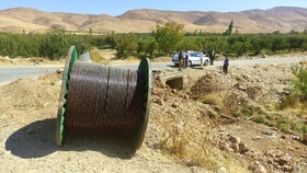 دهستان کاکان به زودی با تکمیل فیبرنوری از انسداد ارتباطی خارج می شود