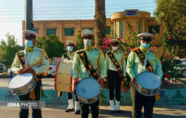 تشییع شهید مدافع امنیت «موسی نوروزی» در دهدشت