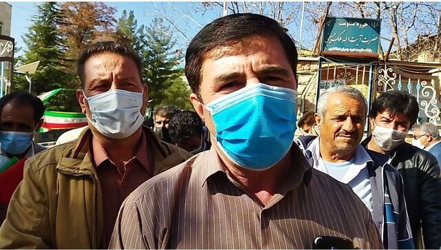 تجمع مردم «سرگچینه» بویراحمد در اعتراض به یک زمینخواری در یاسوج