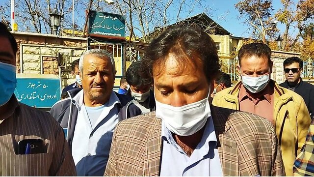 تجمع مردم «سرگچینه» بویراحمد در اعتراض به یک زمینخواری در یاسوج