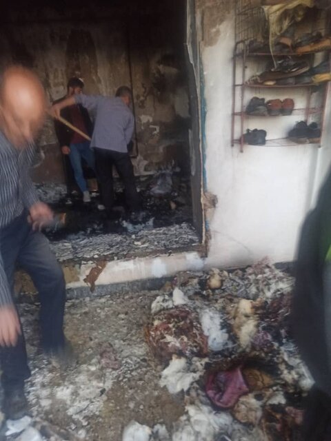 انفجار منزل مسکونی با ۲ مصدوم در یکی از روستاهای شهرستان دنا