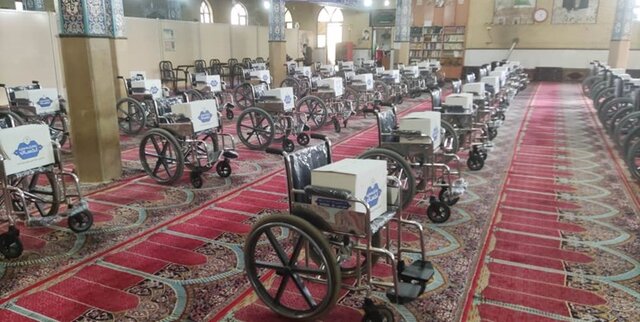 اهدا ۱۲۰ ویلچر از سوی ستاد اجرایی فرمان حضرت امام به معلولان کهگیلویه و بویراحمد