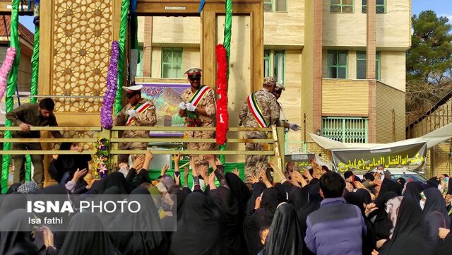 برگزاری مراسم استقبال از درب حرمین امامین عسکریین در یاسوج