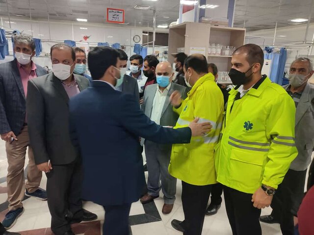 بررسی روند درمان مصدومان حادثه اتوبوس دهدشت_ تهران