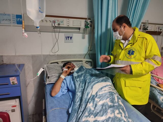 بررسی روند درمان مصدومان حادثه اتوبوس دهدشت_ تهران