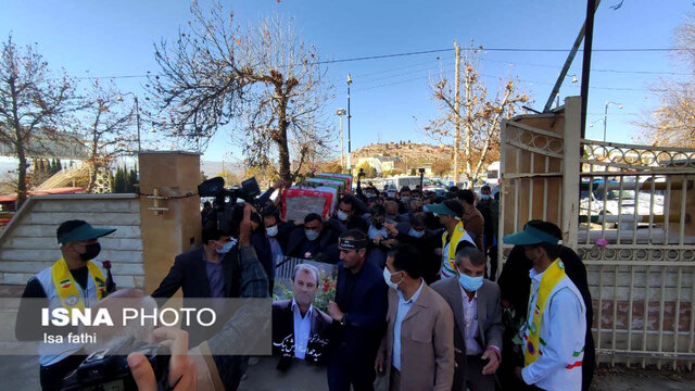 مراسم تشییع پیکر خبرنگار و فرهنگی کهگیلویه و بویراحمد