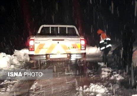 مسدود سدن راه ارتباطی بیش از ۲۰۰ روستای کهگیلویه و بویراحمد بعلت بارش برف