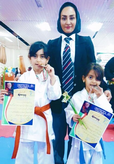 نفرات برتر مسابقات قهرمانی کاراته بانوان شهرستان کهگیلویه مشخص شدند