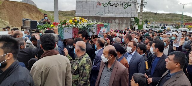 گرامیداشت دومین سالگرد شهید حاج قاسم سلیمانی درلنده