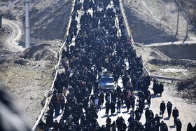 پیاده روی «حرم تا حرم» در سالروز شهادت حضرت فاطمه(س) در یاسوج برگزار شد