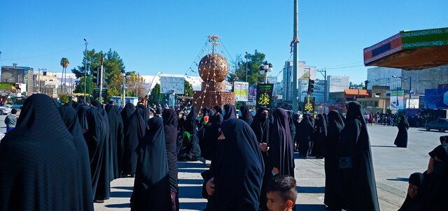 سوگواری دهدشتیها در سالروز شهادت امابیها فاطمه زهرا(س)