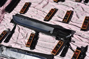 کشف محموله ۳۰۰۰ تیغه ای سلاح سرد در کهگیلویه و بویراحمد