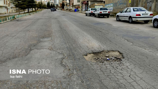 واقعی است تعجب نکنید! اینجا خیابانهای یاسوج است...+تصاویر