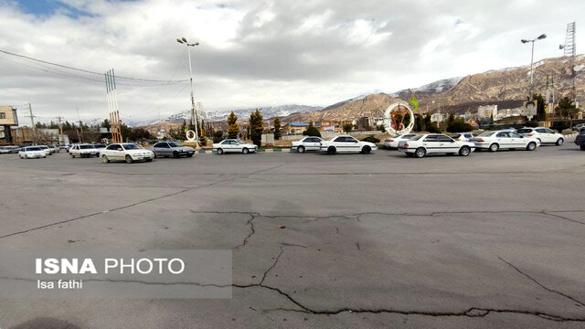 واقعی است تعجب نکنید! اینجا خیابانهای یاسوج است...+تصاویر