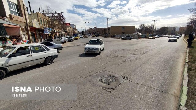 واقعی است تعجب نکنید! اینجا خیابانهای یاسوج است...+تصاویر