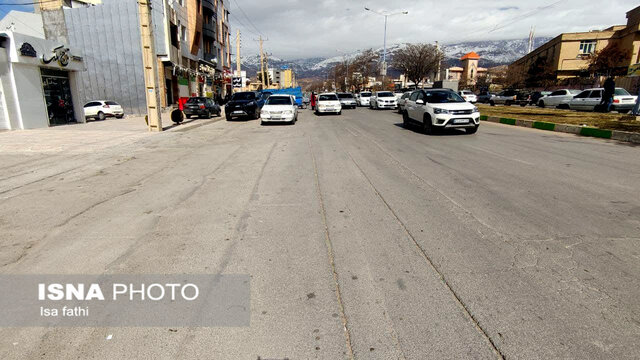 واقعی است تعجب نکنید! اینجا خیابانهای یاسوج است...+تصاویر