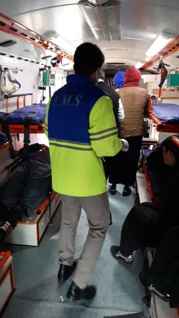 بیش از ۱۰ مصدوم و یک کشته تصادف شاخ به شاخ در محور یاسوج- اصفهان