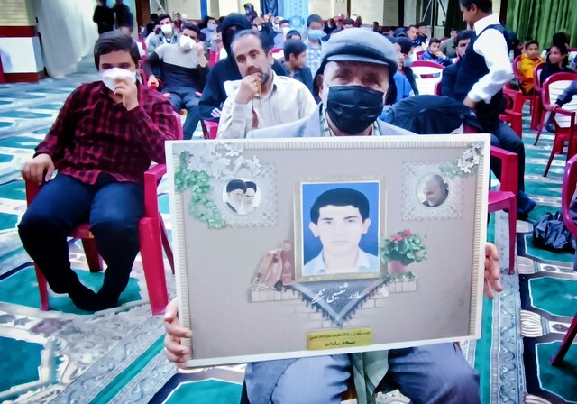 رونمایی از تابلوی شهیدان"سردار سید مسعود نیکمحمدی"و"سالار شفیعی"