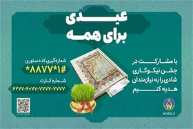 جشن نیکوکاری با شعار "عیدی برای همه" در کهگیلویه و بویراحمد برگزار می شود