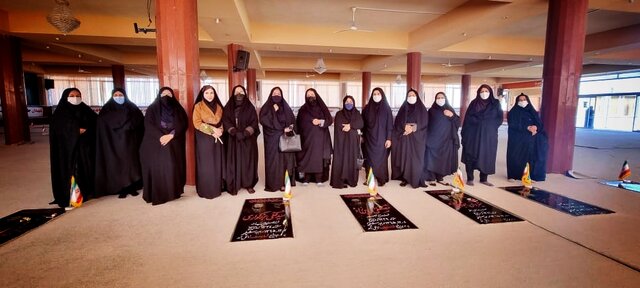 غبارروبی گلزار مطهر شهدای دهدشت