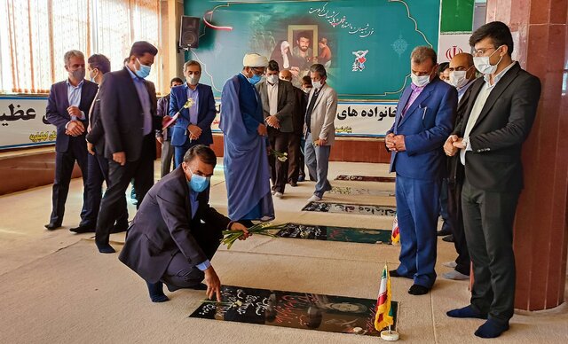 غبارروبی گلزار مطهر شهدای دهدشت