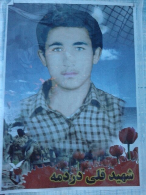 مادر شهید والامقام "قلی دردمه" به فرزند شهیدش پیوست