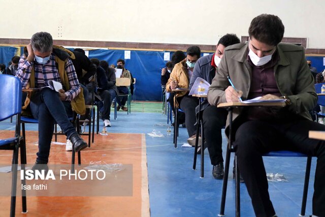 آزمون استخدامی بنیاد مسکن در یاسوج برگزار شد