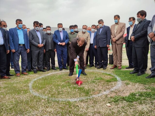 کلنگ‌زنی طرح ۹۰ میلیاردتومانی برق‌رسانی به دیشموک و قلعه‌ رئیسی