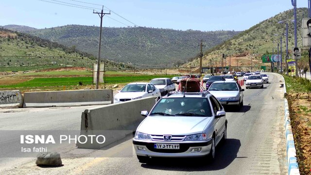 محدودیت ترافیکی نوروز در برخی از محورهای مواصلاتی کهگیلویه و بویراحمد