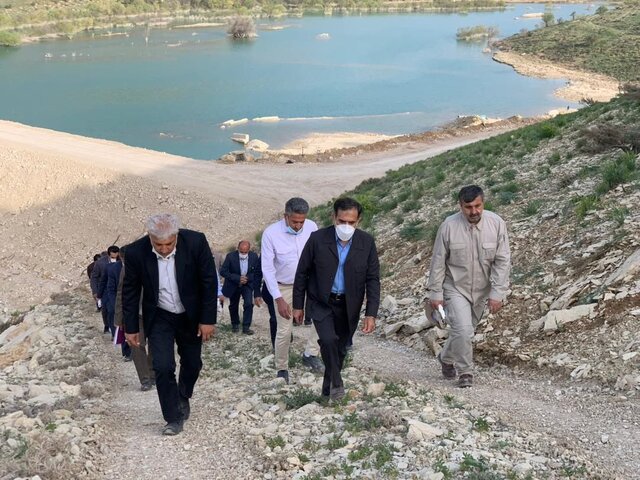 پیشرفت ۴۲ درصدی سد تنگ سرخ بویراحمد