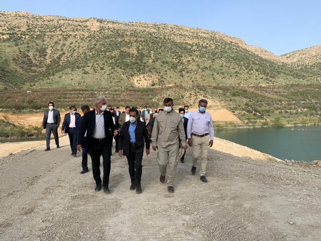 پیشرفت ۴۲ درصدی سد تنگ سرخ بویراحمد