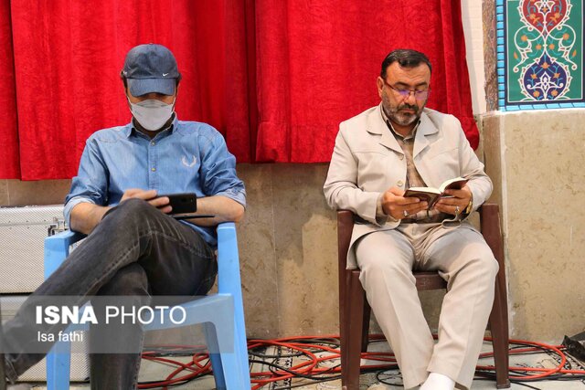 جمع خوانی قرآن کریم در حسینیه ثارالله یاسوج