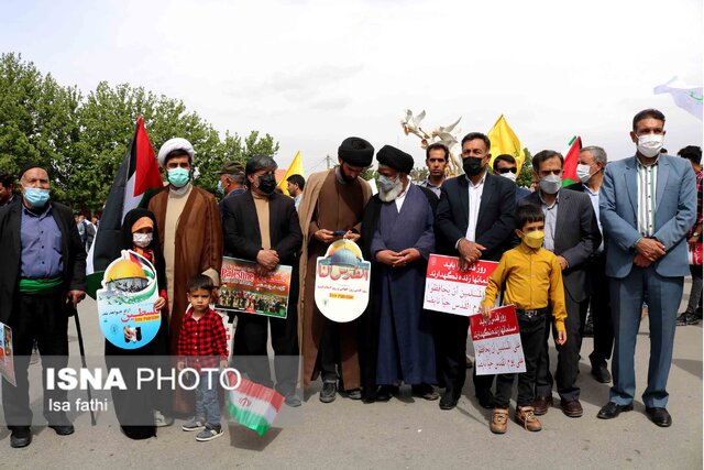 راهپیمایی روز جهانی قدس - یاسوج  ۲