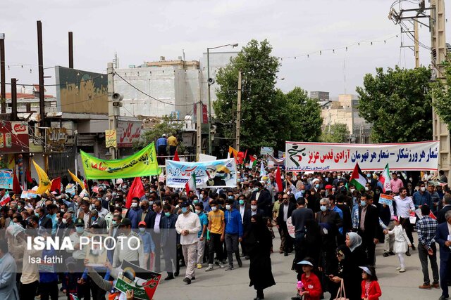 راهپیمایی روز جهانی قدس - یاسوج ۲