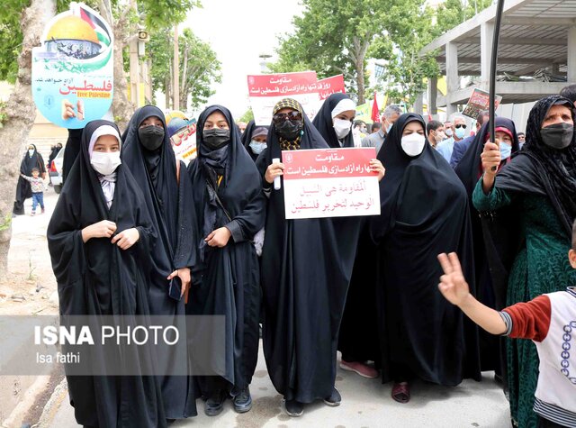 راهپیمایی روز جهانی قدس - یاسوج ۲