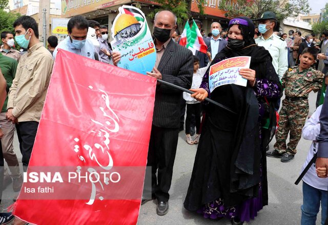 راهپیمایی روز جهانی قدس - یاسوج ۱