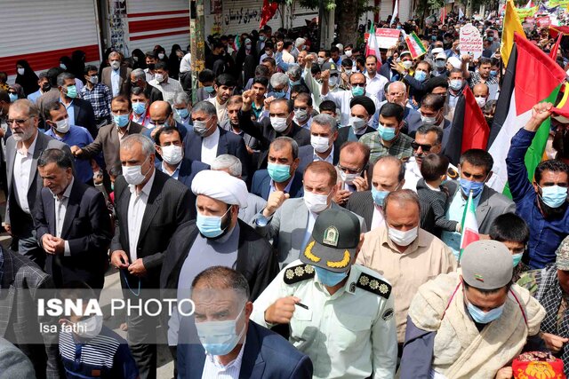 راهپیمایی روز جهانی قدس - یاسوج ۲