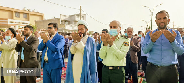 اقامه نماز عید فطر - دهدشت