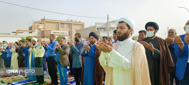 اقامه نماز عید فطر - دهدشت